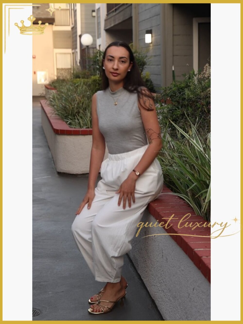 Linen Wide Leg Palazzo Pants with Pockets Boho Casual - Picture 7 of 7